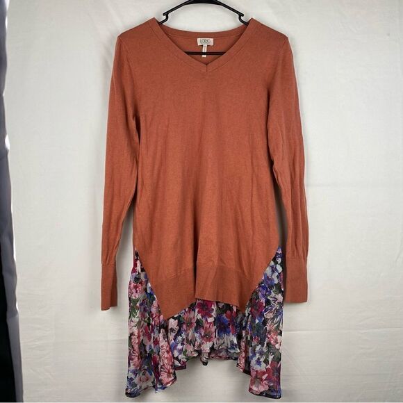 Logo by Lori Goldstein layered sweater - Picture 2 of 7